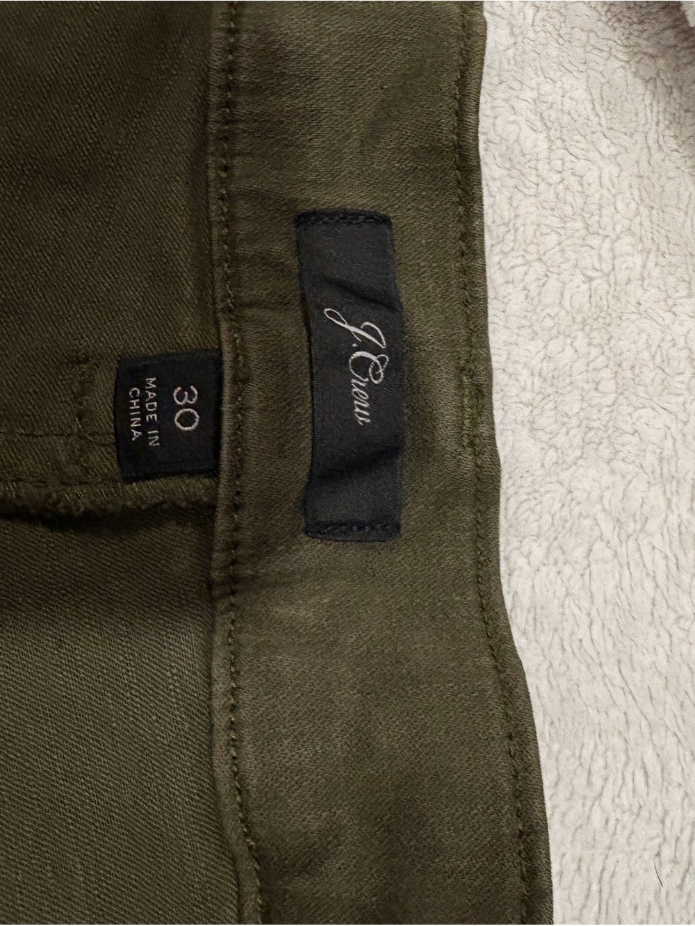 J. Crew Olive Utility Ankle Pants - Picture 2 of 5